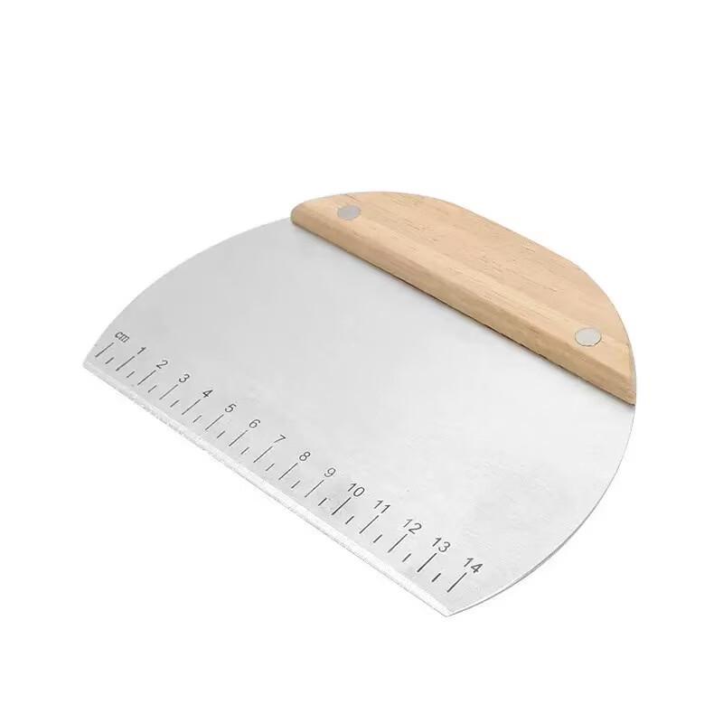 MDNG Stainless Steel Dough Cutter and Scraper
