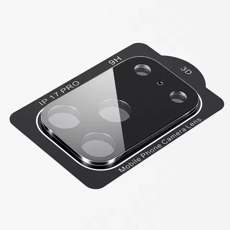 2 PCS For Apple iPhone 17 Air Pro Max 3D Camera Lens Screen Protectors For Apple IPhone17 17promax 17Air Scratch-proof Protective Film