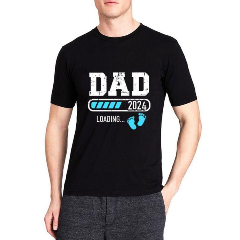 Vater-Urlaubsgeschenk Sommer Herren T-Shirt Persönlichkeit Kreative Urlaubsparty Hip Hop Mode Familie Kurzarm O-Ausschnitt Top