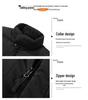 Korean Style Men's Casual Sleeveless Down Cotton Vest - Autumn/Winter, Plus Size