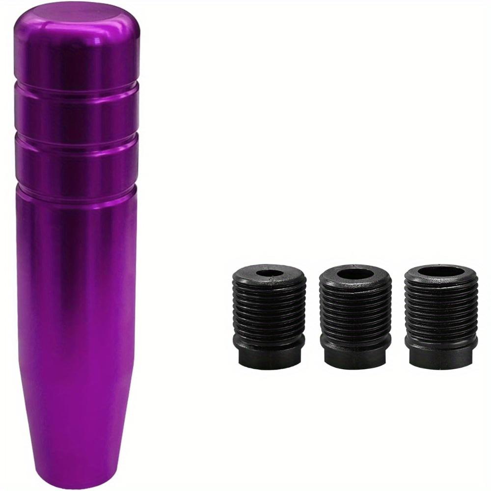 5" Heavy Weighted Shifter Knob, Gear Shift Knobs, Car Shift Knobs with 3 Threaded Adapters, Universal Car Gear Lever Metal Stick Shift Handle