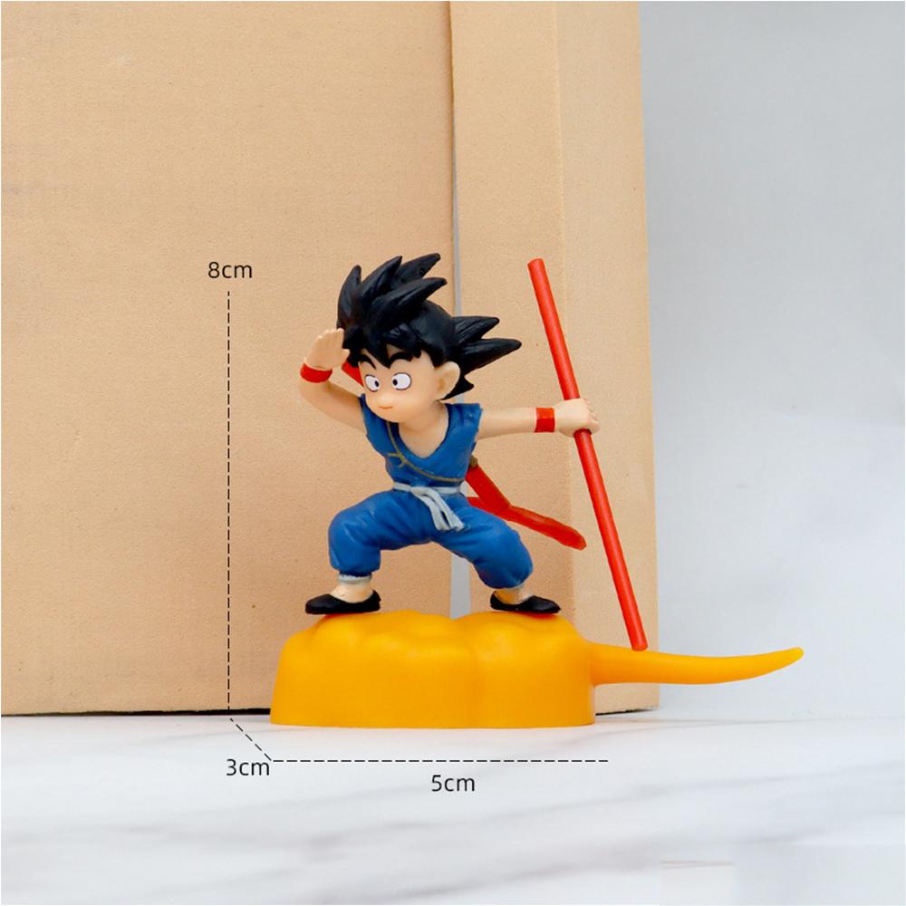 HOT Cartoon Anime Figure Dragon Ball Z Children Toys Doll Kawaii Goku Model Accessories Children's Durable Gift Action Figures Hobbies