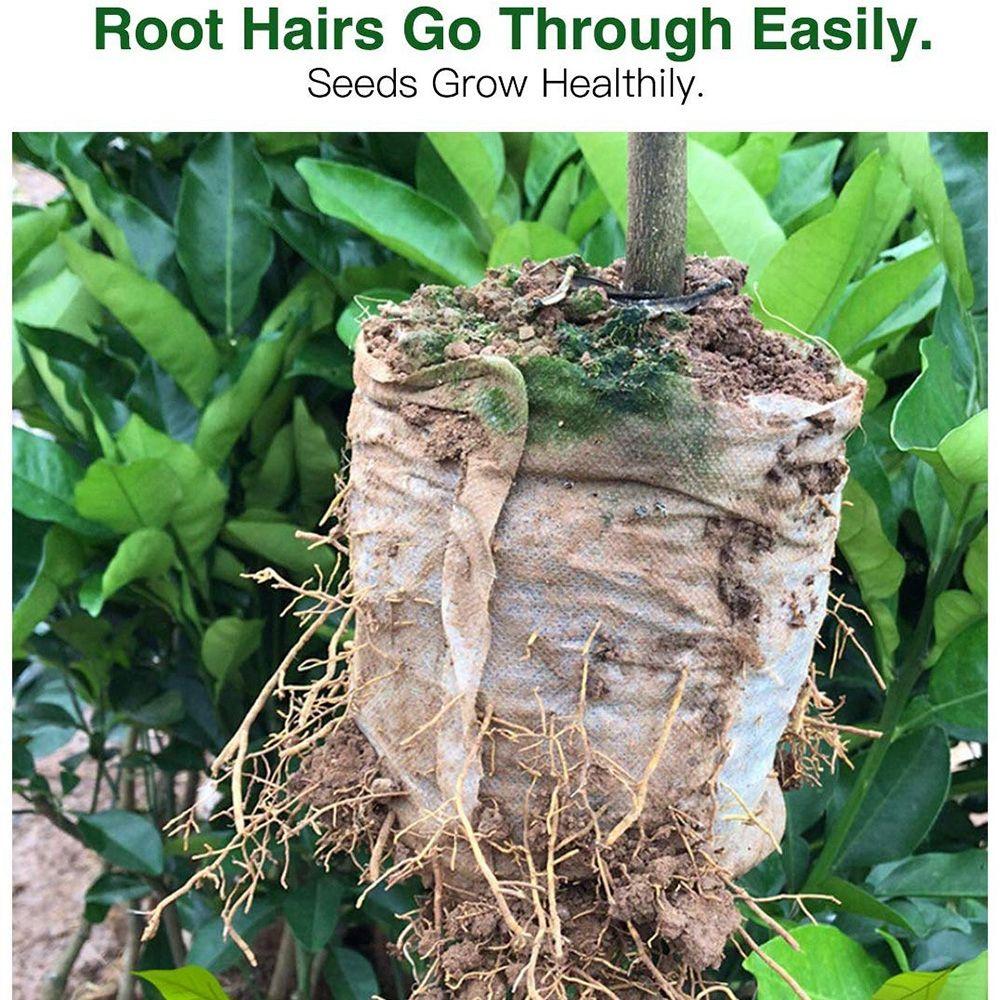 Flower Seedling Raising Ventilate Grow Bags Garden Supplies Nursery Pots Plants Nursery Bags