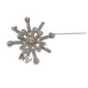 CHANEL  Brooch Silver metal Women
