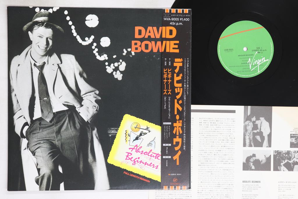 12inch Record DAVID BOWIE - Absolute Beginners 14VA9005 VIRGIN 1986 Japan Obi Rock Used