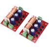 2Pcs 400W Speaker Crossover 2 Way Audio Adjustment Tweeter Speakers Filter Frequency Divider for 2-16Ohm