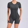 Tuta sportiva imbottita, tuta sportiva, abbigliamento sportivo da donna, set da palestra, abbigliamento da yoga, tuta da fitness da donna, tuta rossa e nera