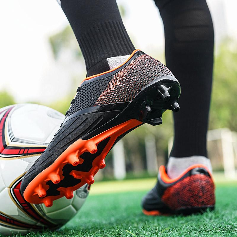 Soccer Shoes Women’s Sneakers Boys' Football Boots School Student Shoes Girls' Football Boots Couple Men Lightweight Sneakers Plus Size 36-45