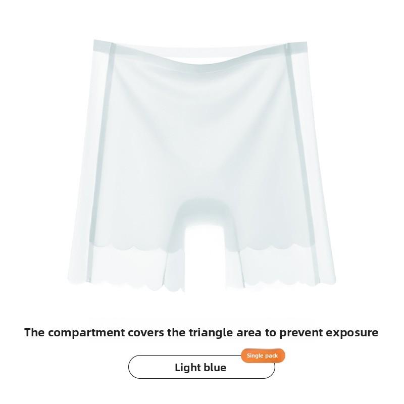 Women's Summer Insulation Layer To Block Abdominal Retraction Raise Buttocks Anti Slip Unrolled Boxer Safety Underwear