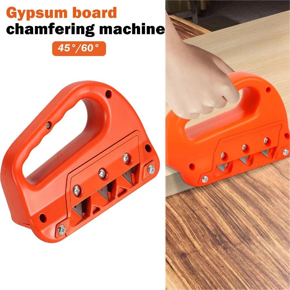 45° /60° Angle Gypsum Board Hand Plane Sharp Edge Edge Chamfering Tool  Cleaning and Cutting
