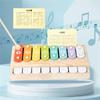 Children Musical Toy 8 Note Xylophone Wooden Percussion Music Instrument Toy For Toddler Auditory and Fine Motor Skill