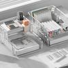 Transparenter Desktop-Schreibwaren-Organizer, stapelbar, Schreibwaren-Dateien, Ablage, Desktop-Organizer