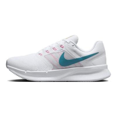 Run Swift 3 Antiscivolo Traspirante Tessuto Leggero Assorbimento degli Urti Resistente Scarpe da Corsa Basse Sneaker Donna Bianco DR2698-100