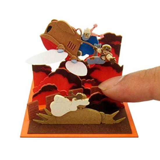 Sankei Studio Ghibli mini Castelul din Cer Rescue Theta Meșteșug din hârtie Laputa la scară non-scală MP07-17