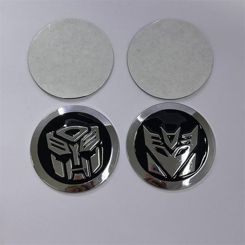 Transformers Movie Autobots Badge Decepticons Logo 3D Alloy Stickers Car Decorative Accessories Gift