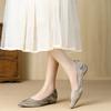 Y 2999-1 not tired feet pointed black women spring and autumn 2025 new workplace women shoes temperament single shoes women