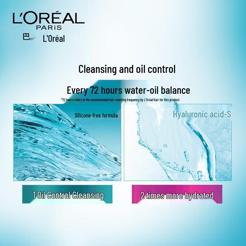 L'Oréal Hyaluronic Acid Hydrating Shampoo & Conditioner Set