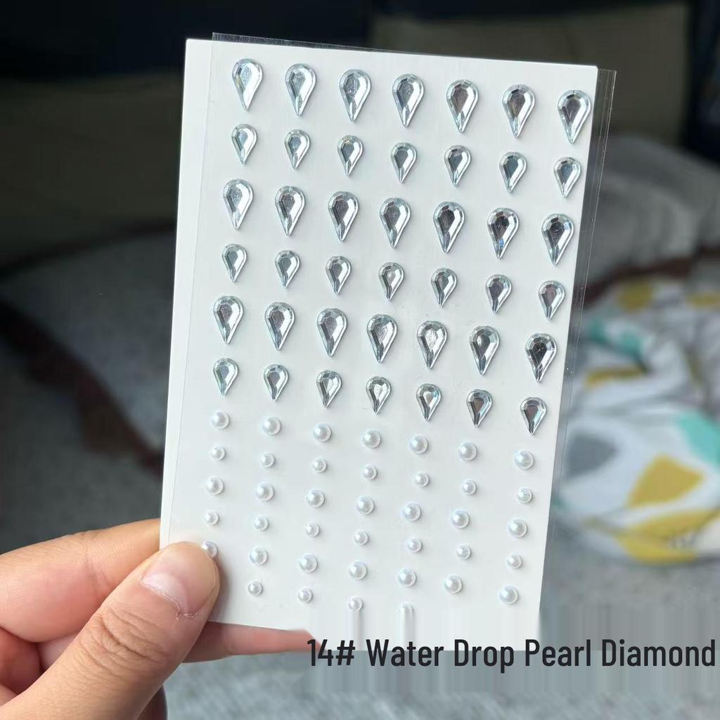 Children's Cartoon Crystal Gem Rhinestone Stickers - Decorative Diamond Decals for Toys & Stage Performance
