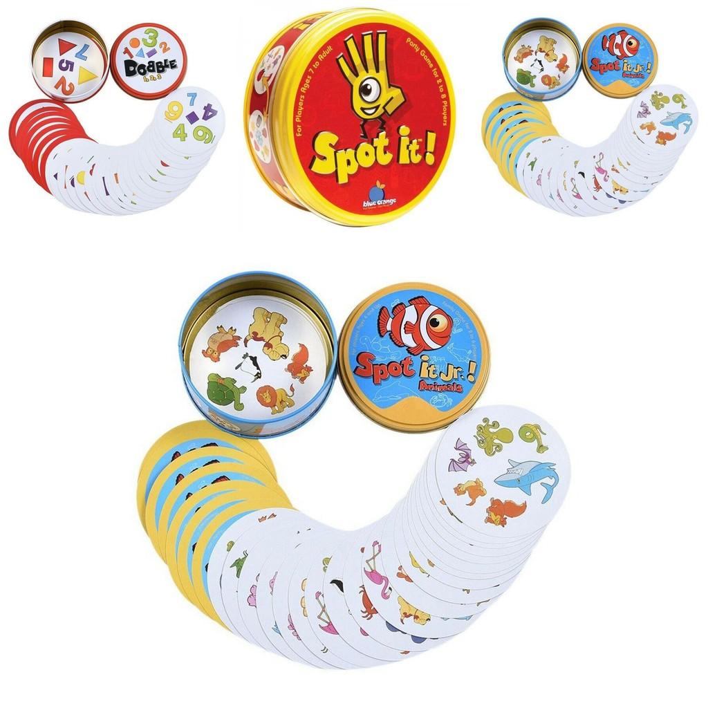 Colorful Dobble Spot It Cards For Kids And Adults Perfect For Parties And Travel