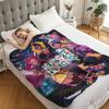 K-Pop Demon Hunters Regali per Fan Coperta Anime Coperta Plaid in Flanella Adatta Casa Tempo Libero Campeggio Viaggio Coperta Multifunzionale
