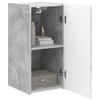 Wall Mounted TV Cabinet Concrete Look 30 x 31 x 60 cm Engineered Wood