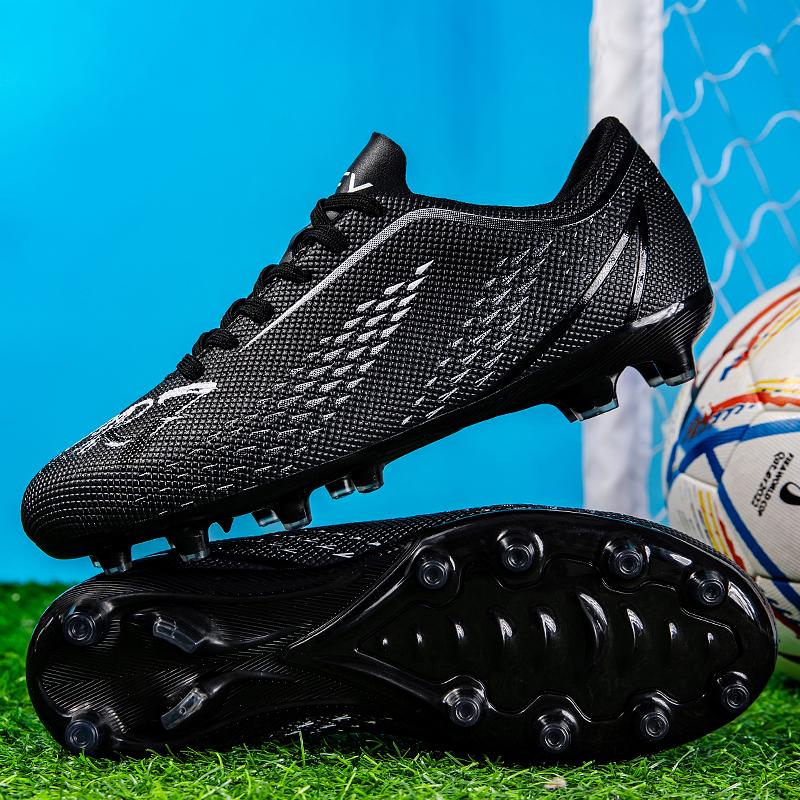 נעלי כדורגל לגברים מקוריות חיצוניות FG/TF נמוכות נעלי כדורגל לגברים דשא מונעות החלקה אימון בשטח נעלי כדורגל לגברים