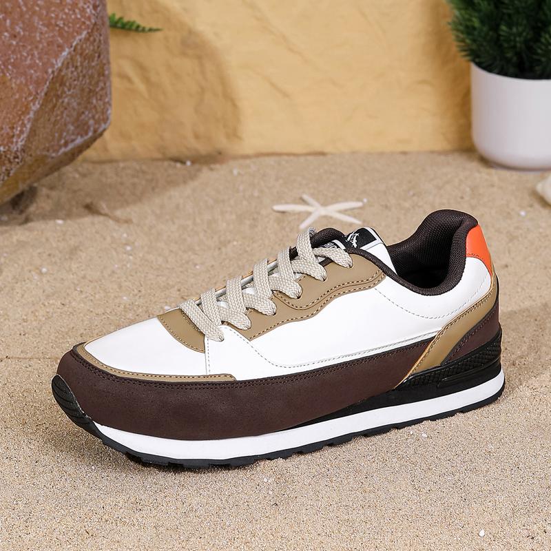 Men Casual Sneakers PU Leather Comfortable Outdoor Casual Men's City Walking Running Sneakers for Men Shoes Black Size 39-47