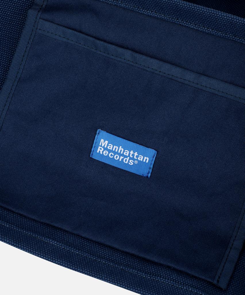 Manhattan Records Mr Canvas Vinyl Tote Bag - Navy