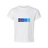 Panic Science Themed Unisex T Shirt With Periodic Table Style Graphic Design For