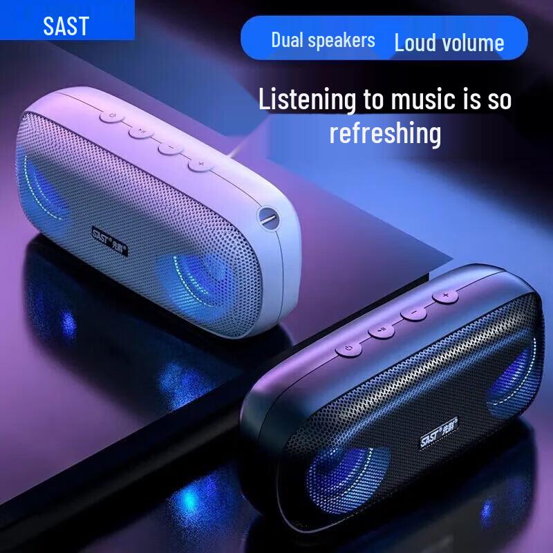 SAST T18 Black Bluetooth Speaker CN Plug (adapter Included)