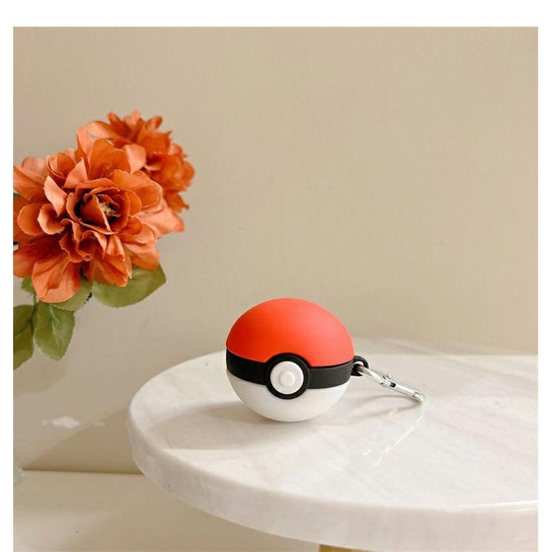 

Чехол для наушников Wm02/Wm01, ударопрочный, 3D, милый, Wm02 + версия с цифровым дисплеем, защитный чехол Wm02, мультяшная защитная коробка, устойчивый к царапинам Baseus WM02 Pokemon Elf Ball(+ Hook)