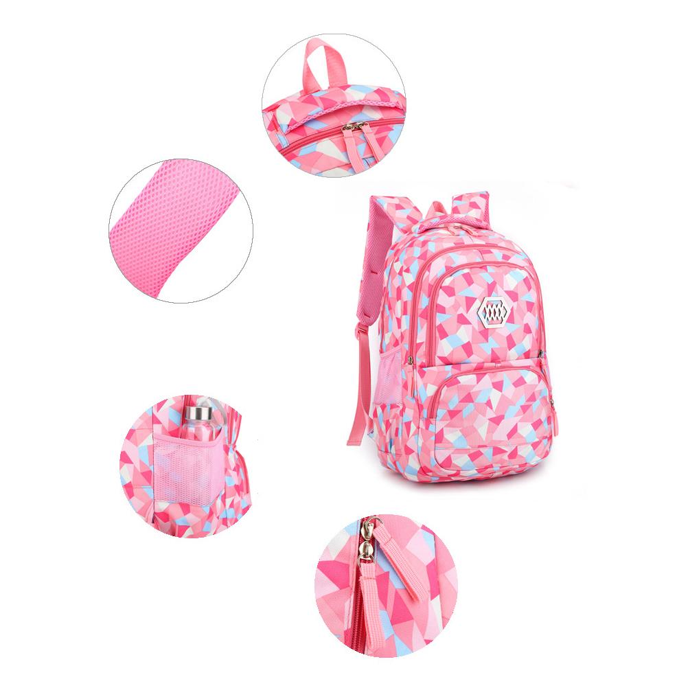 Kamuflaż Ochrona kręgosłupa Lekka torba szkolna dla dziewcząt Torba szkolna dla nastolatków Dzieci Podstawowe plecaki dla nastolatków Torba podróżna