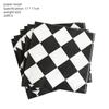 51pcs Racing Car Tableware Set Include Plates Napkins and Cups Tablecloth