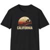 California Love T-Shirt, Gold Coast, Palm Tree Relaxation Shirt, Ocean Vibes, Sunny Cali