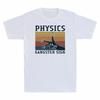 Physics Gangster Sign Hand Humor Electrician Nerd Gift Tee Vintage Men's T-Shirt