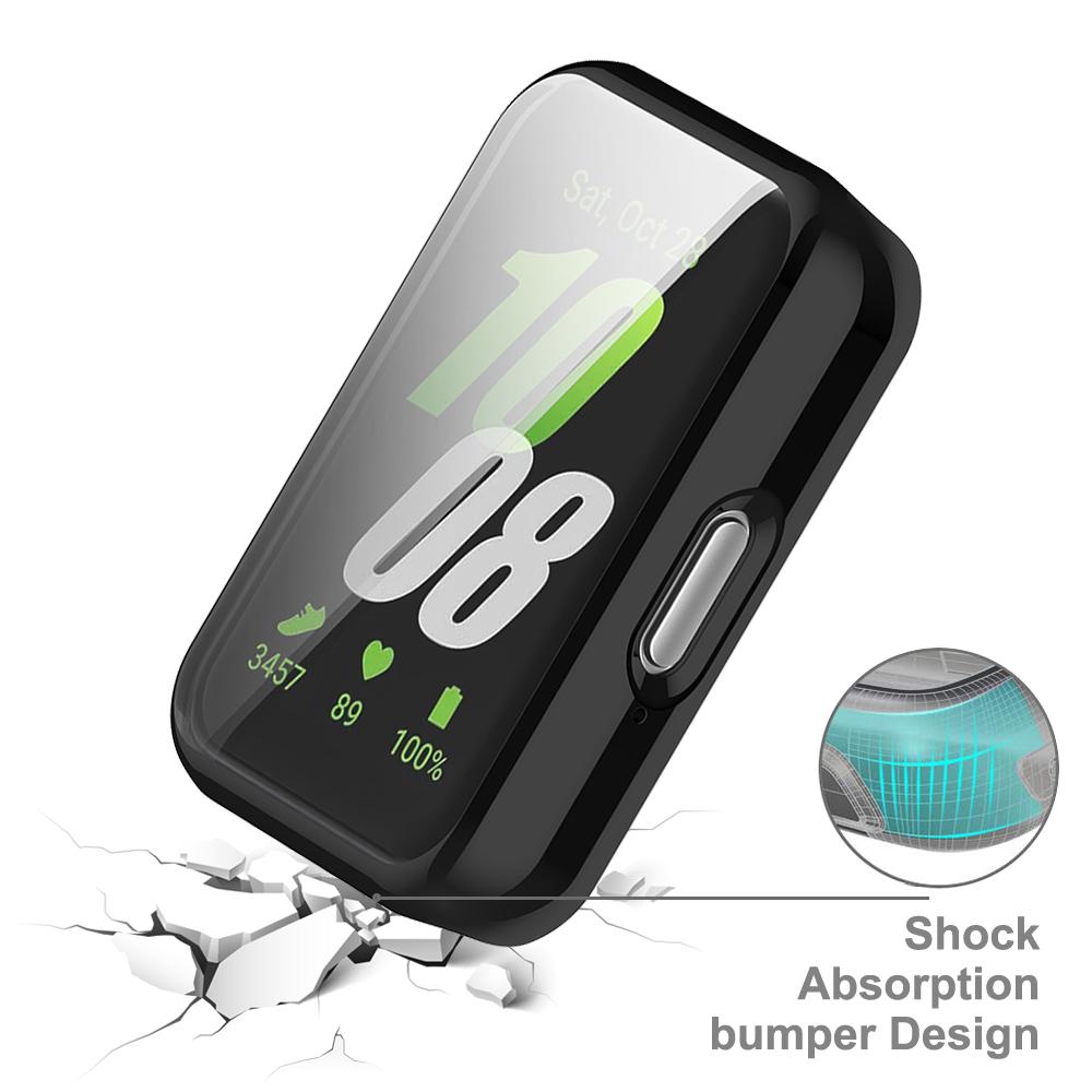 Funda Protectora de Pantalla para Samsung Galaxy Fit 3 Cobertura Total Bumper Cubierta Protectora de TPU Suave para Accesorios Samsung Fit3