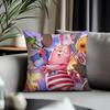 Trending Uusavichead Cushion Cover Antidustmite Pillowcase Invisible Zipper Silky Short Plush Sofa Cushion Cover