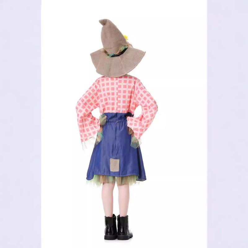 Womens Halloween Costume Set Witch Hunter Fairy Pirate Scarecrow Fantasy Cosplay Outfit Adult Party Stage Performance