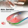USB Bluetooth Wireless Mouse Gaming Mouse Backlight RGB Rechargeable Mice Silent Backlit Ergonomic Gaming Mouse For Laptops PC
