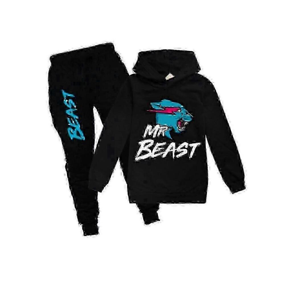 (13-14 Gadi,Melns)Mr Beast Zibens Kaķis