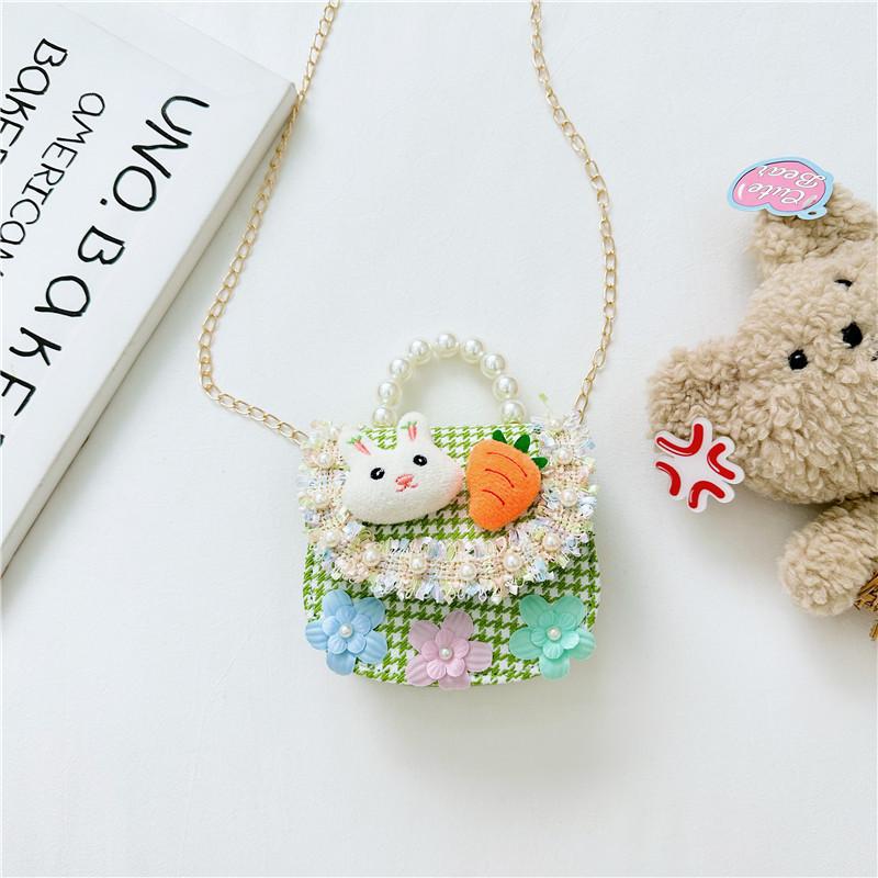 Trendy Kids Shoulder Bag Adorned With Chic Beads Ideal For Everyday Use