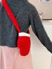 2025 Christmas Cute Plush Crossbody Bag – Versatile, Winter Niche Design