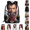 Deadpool And Wolverine Backpack Durable Oxford Fabric 15-inch Student Bag