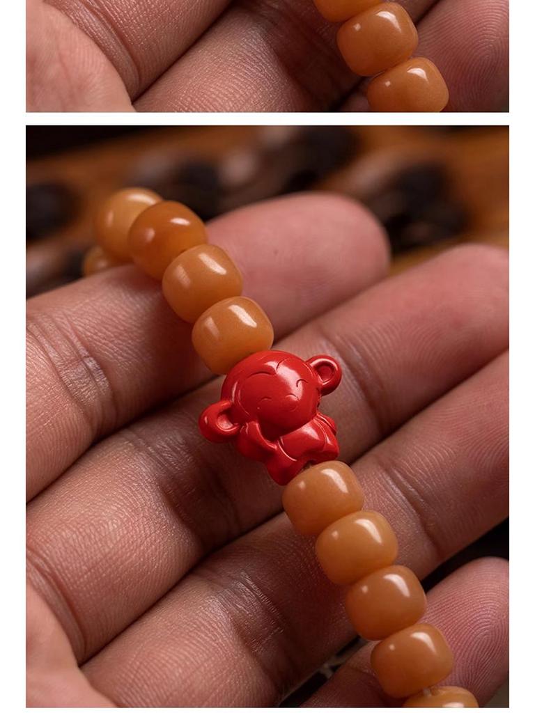 Roter Zinnober Tierkreis Cartoon DIY Zubehör