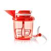 Hachoir manuel - TUPPERWARE - SuperSonic Chopper Tall - 730 ml - Rouge - Facile à utiliser