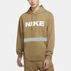 Nike Reflective-Trim Hooded Pullover Sweatshirt Men Tops Seaweed-Brown DB3748-303