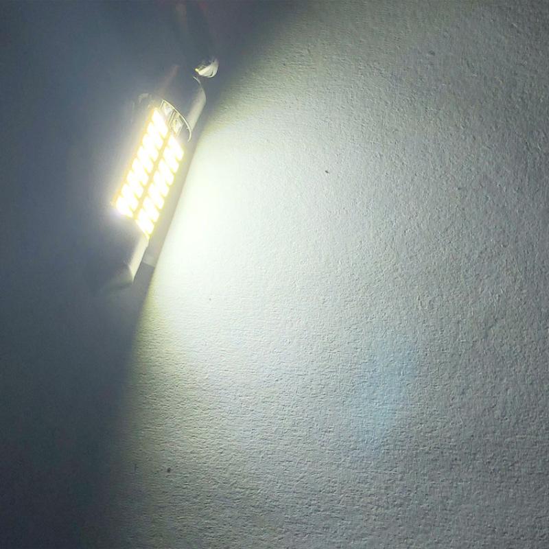 36/39/41mm LED Bulb Bright Double - Pointed Reading Lamp 5W Super Bright 4014 16SMD Interior Doom