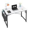 Sweetcrispy Computer 80cm Reinforced High Storage Bag Work Home Study Desk Desk, Desk, Wide, X-shaped Frame, Stability, Included, Space-Saving, Desk,