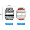 New 4PCS Car Door Lock Cover Carbon Fibre Stikcer Case Car Accessories For BMW E46 E90 E60 F10 E39 F30 E36 F20 E87 E90 E70