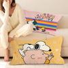 Classic Comic S-Snoopy Dog Pillow Towel Made Of Polyester Non-slip Cartoon Style Breathable Washable Pillowcase For Home Use